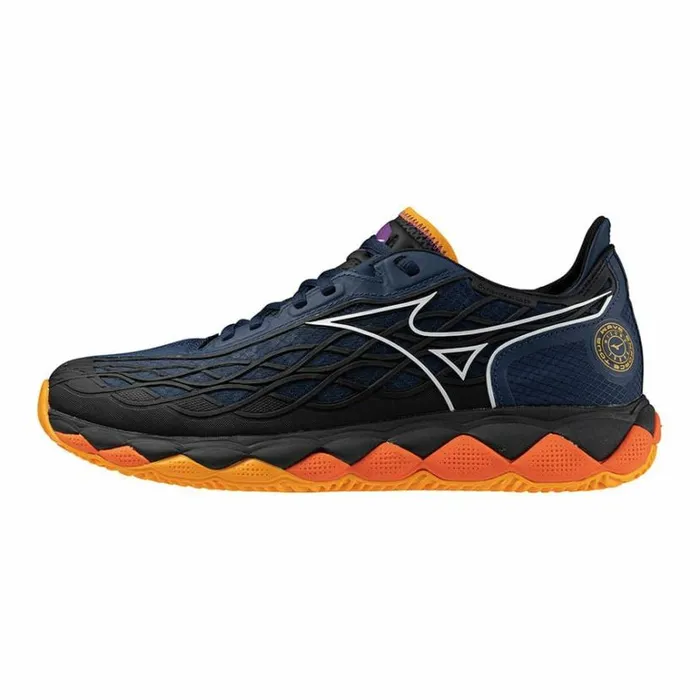 Mizuno WAVE ENFORCE TOUR PADEL Dress Blueswhitecarrot Curl Women Padel