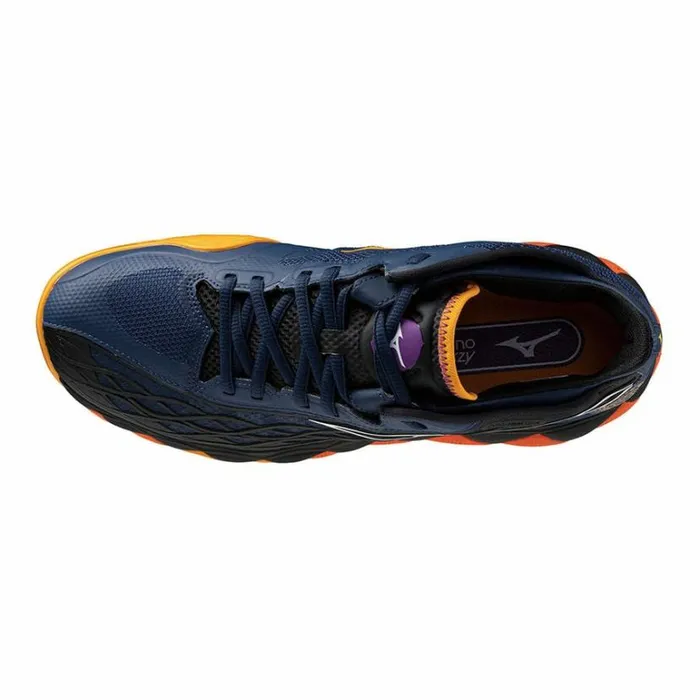 Mizuno WAVE ENFORCE TOUR PADEL Dress Blueswhitecarrot Curl Women Padel