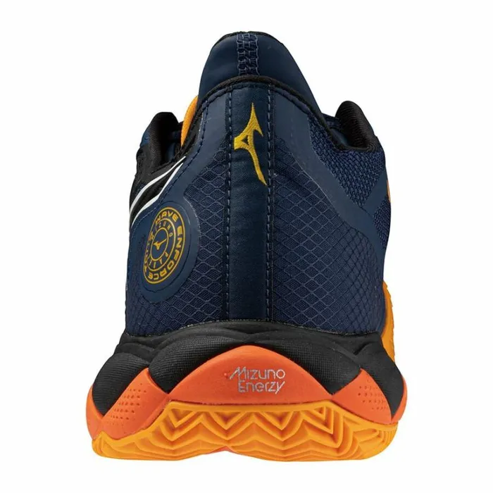 Mizuno WAVE ENFORCE TOUR PADEL Dress Blueswhitecarrot Curl Women Padel