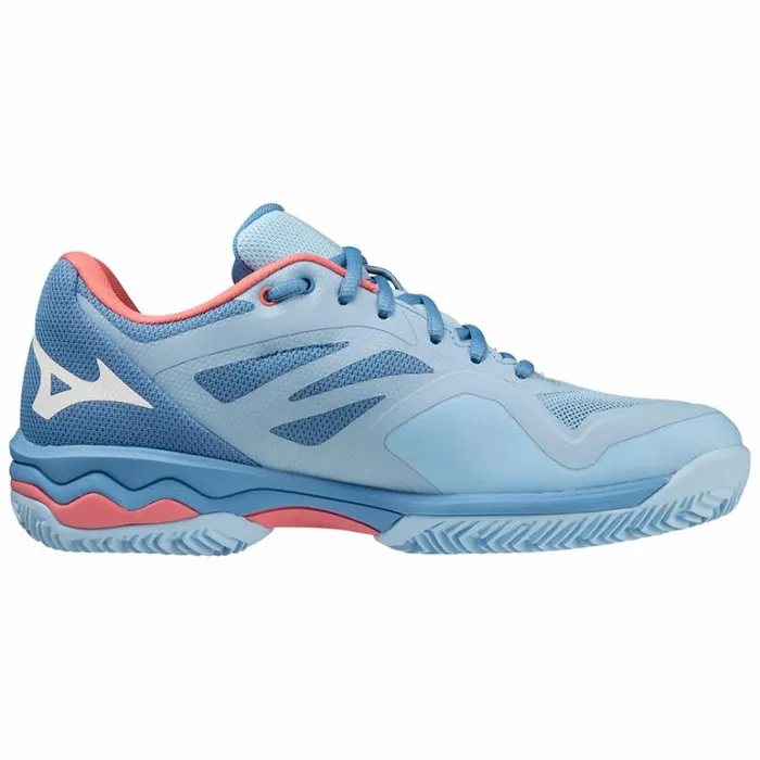 Mizuno Wave Exceed Light CC Dutchcanawhitetearose Women Tennis Mizuno Wave Exceed Light CC Dutchcanawhitetearose Women Tennis