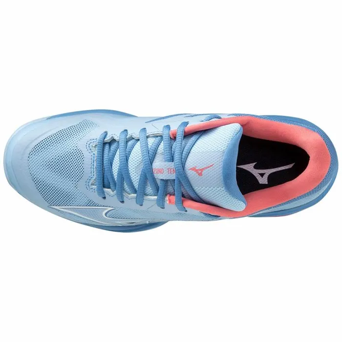 Mizuno Wave Exceed Light CC Dutchcanawhitetearose Women Tennis Mizuno Wave Exceed Light CC Dutchcanawhitetearose Women Tennis
