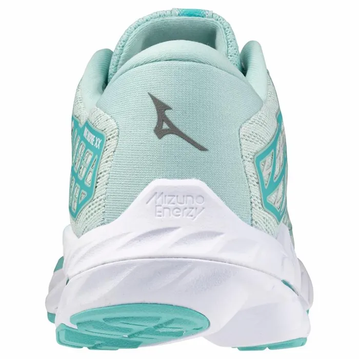 Mizuno WAVE INSPIRE 20 Eggshell Bluewhiteblue Turqu Women Running Mizuno WAVE INSPIRE 20 Eggshell Bluewhiteblue Turqu Women Running