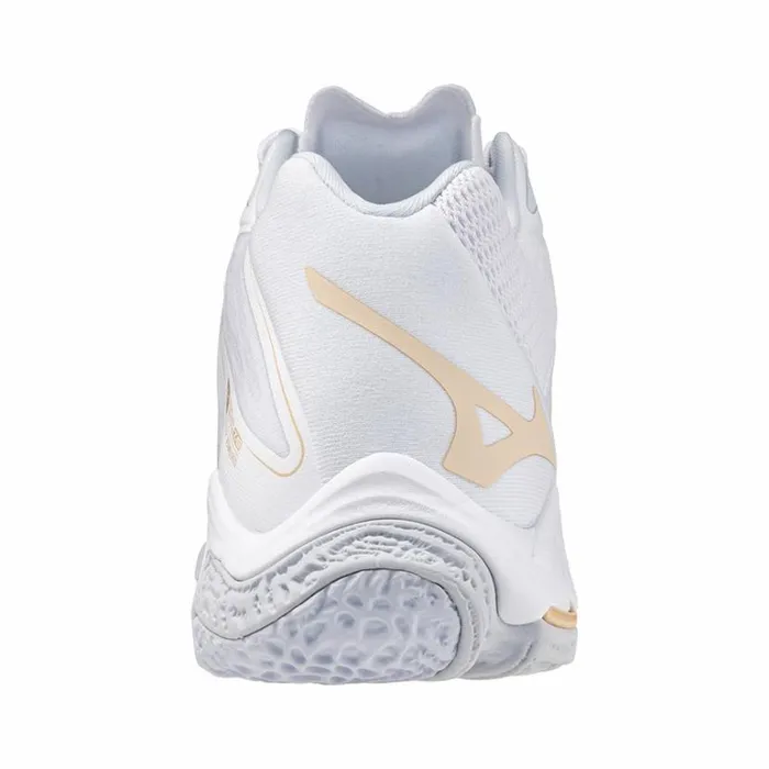 Mizuno WAVE LIGHTNING Z8 MID Whitenavypeonypeachparfait Women Volleyball Mizuno WAVE LIGHTNING Z8 MID Whitenavypeonypeachparfait Women Volleyball