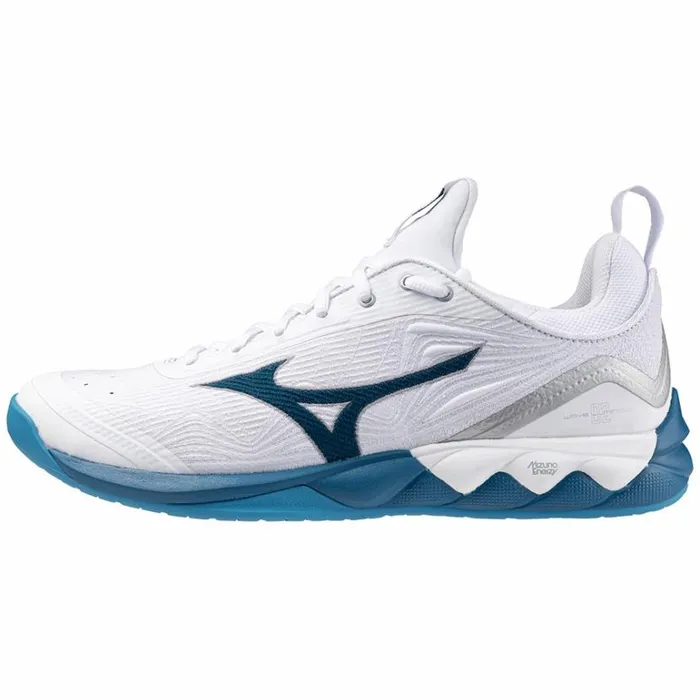 Mizuno WAVE LUMINOUS 2 Whitesailor Bluesilver Women Volleyball