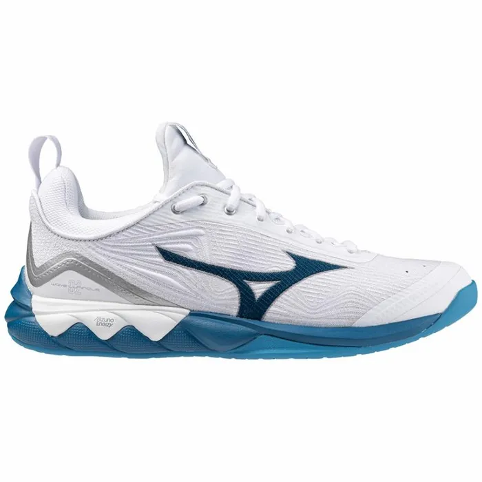 Mizuno WAVE LUMINOUS 2 Whitesailor Bluesilver Women Volleyball Mizuno WAVE LUMINOUS 2 Whitesailor Bluesilver Women Volleyball