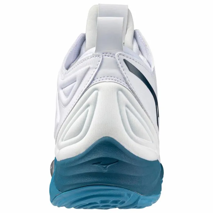 Mizuno WAVE MOMENTUM 3 MID Whitesailor Bluesilver Women Volleyball Mizuno WAVE MOMENTUM 3 MID Whitesailor Bluesilver Women Volleyball