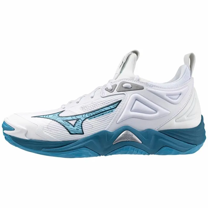 Mizuno WAVE MOMENTUM 3 Whitesailor Bluesilver Women Volleyball