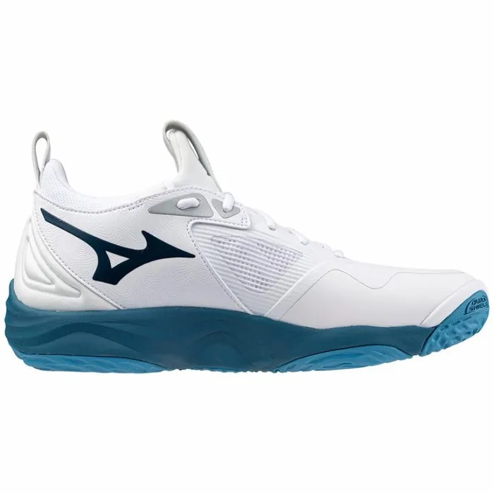 Mizuno WAVE MOMENTUM 3 Whitesailor Bluesilver Women Volleyball Mizuno WAVE MOMENTUM 3 Whitesailor Bluesilver Women Volleyball