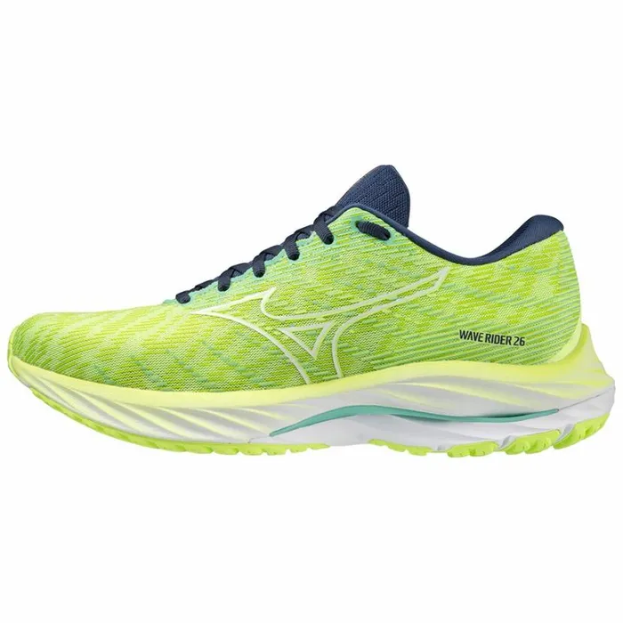 Mizuno Wave Rider 26 Neolimewhiteoceanwave Women Running