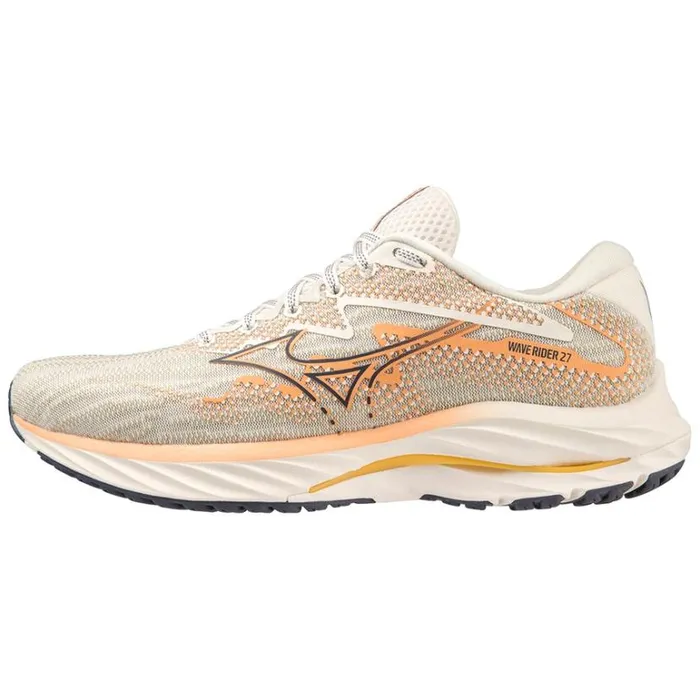 Mizuno WAVE RIDER 27 Swhitenbluecoralreef Women Running