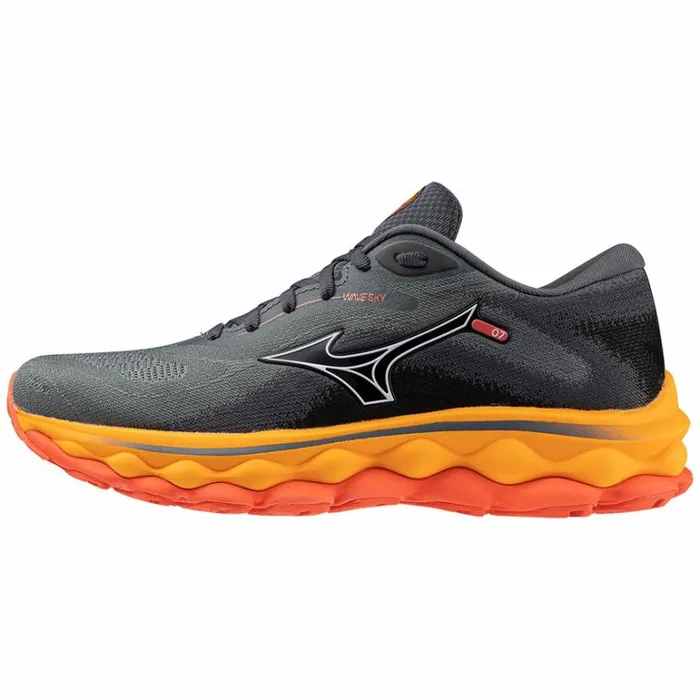 Mizuno WAVE SKY 7 Turbulencewhitecarrot Curl Women Running