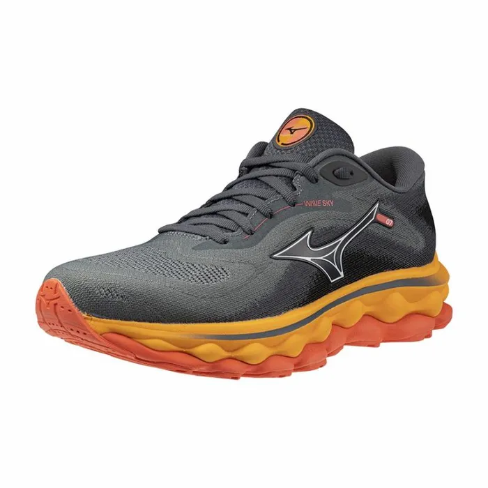 Mizuno WAVE SKY 7 Turbulencewhitecarrot Curl Women Running