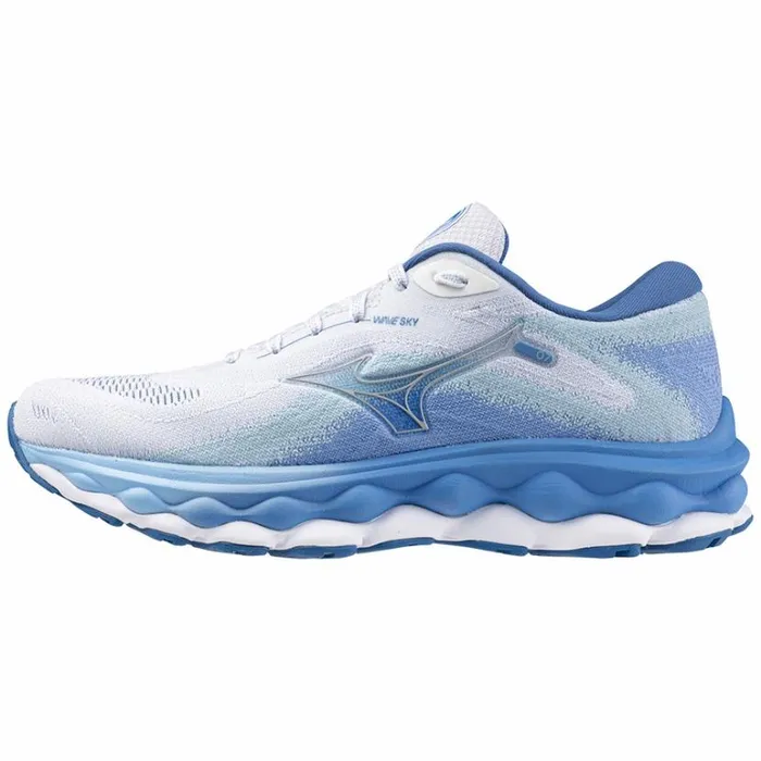 Mizuno WAVE SKY 7 Whitenickelmarina Women Running