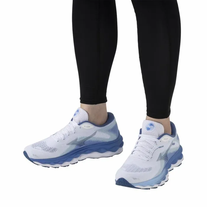 Mizuno WAVE SKY 7 Whitenickelmarina Women Running Mizuno WAVE SKY 7 Whitenickelmarina Women Running