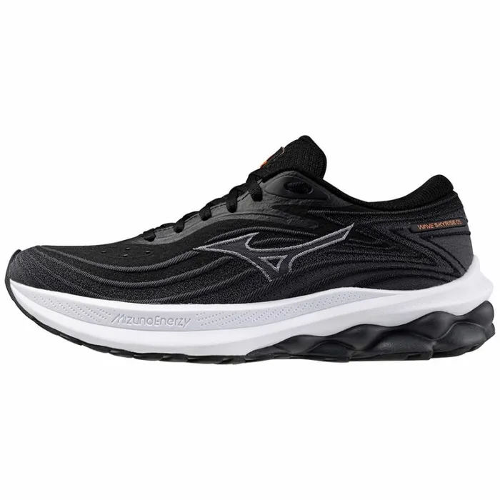 Mizuno WAVE SKYRISE 5 Blackwhitenasturtium Women Running