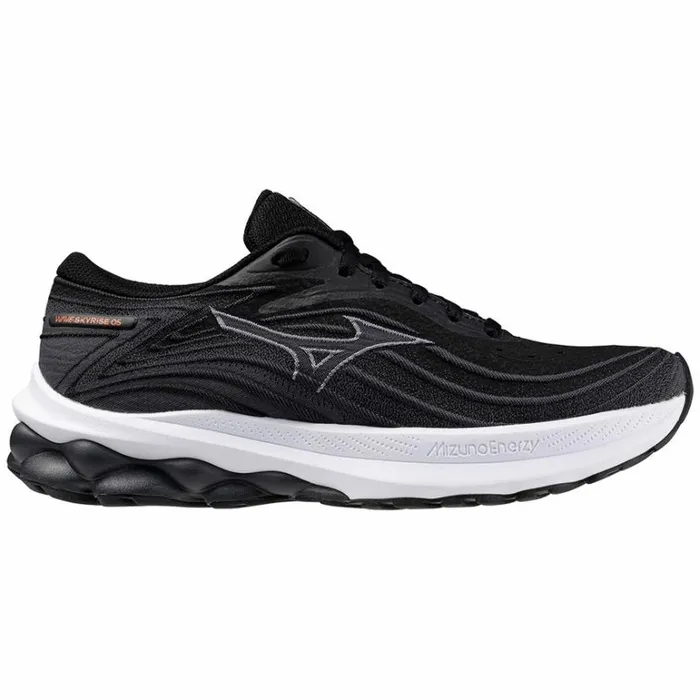 Mizuno WAVE SKYRISE 5 Blackwhitenasturtium Women Running