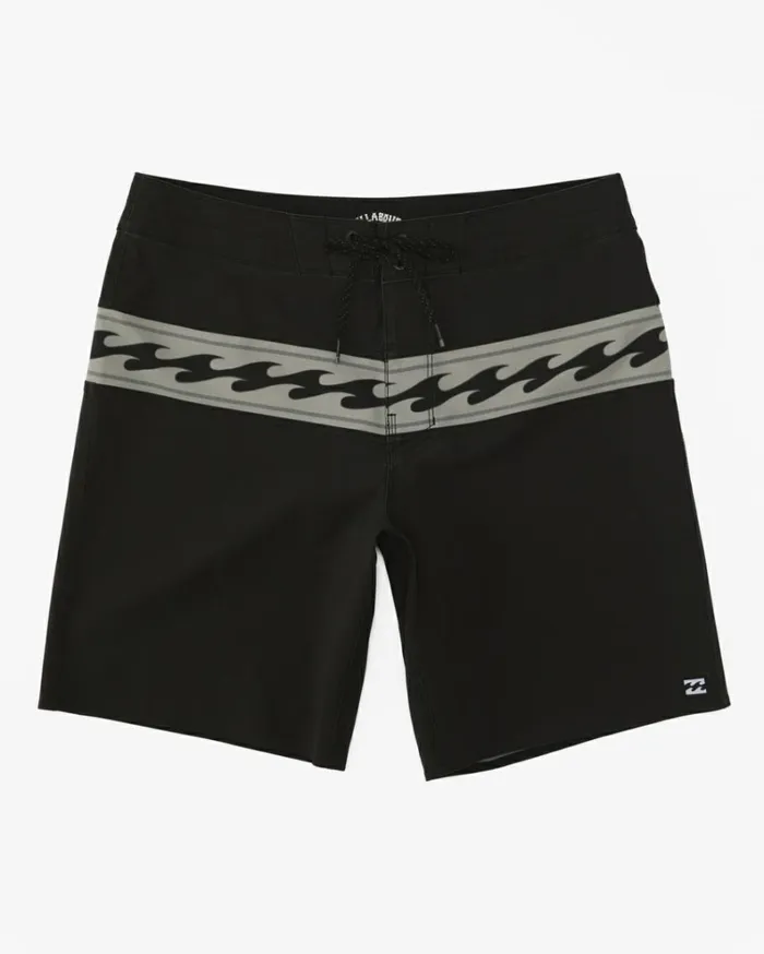 Momentum Pro Performance 19034 Boardshorts Washed Black Men Billabong Long Length