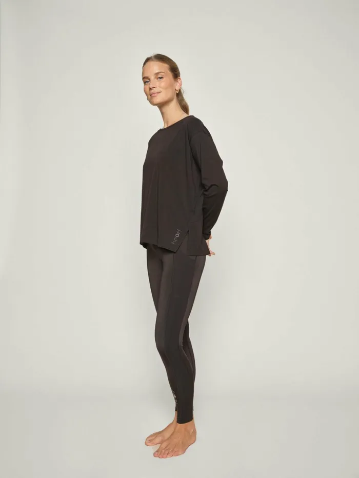 MOS MOSH HEART Sport Women MMKarli Ls Top Black MOS MOSH HEART Sport Women MMKarli Ls Top Black