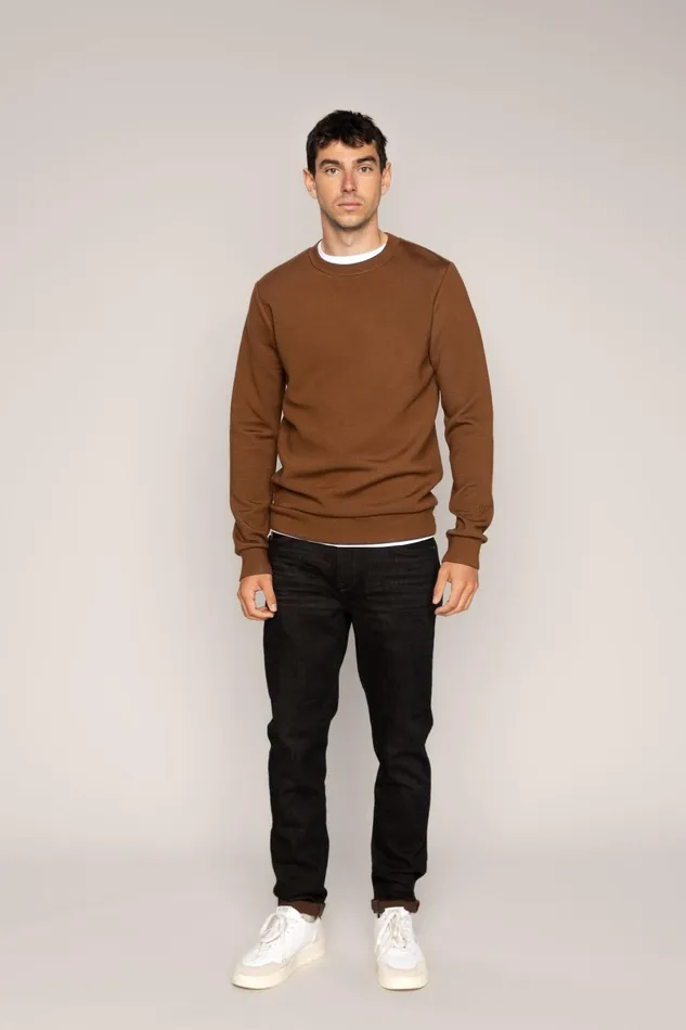 MOS MOSH Jeans Men MMGEric Bari Autumn Jeans Dark Brown