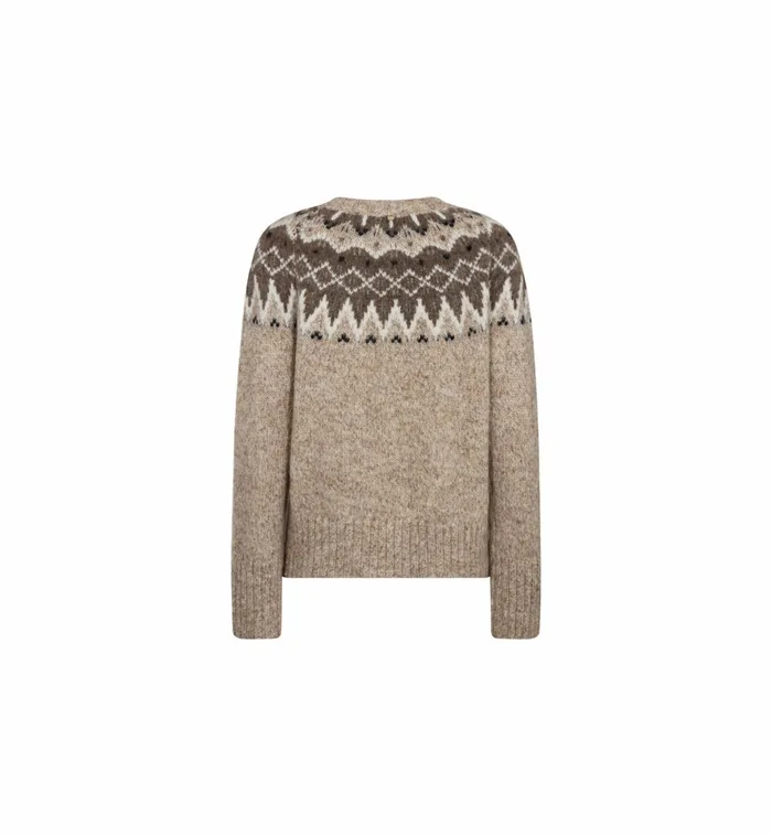 MOS MOSH Knits Women MMSidsel Warm Knit Tannin MOS MOSH Knits Women MMSidsel Warm Knit Tannin