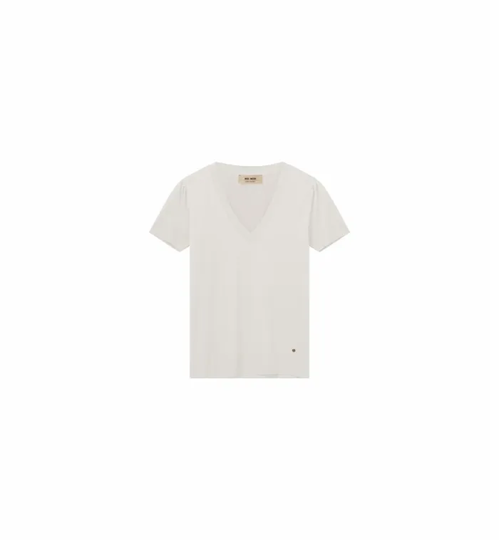 MOS MOSH Tees Women MMSink OSS Tee Ecru MOS MOSH Tees Women MMSink OSS Tee Ecru