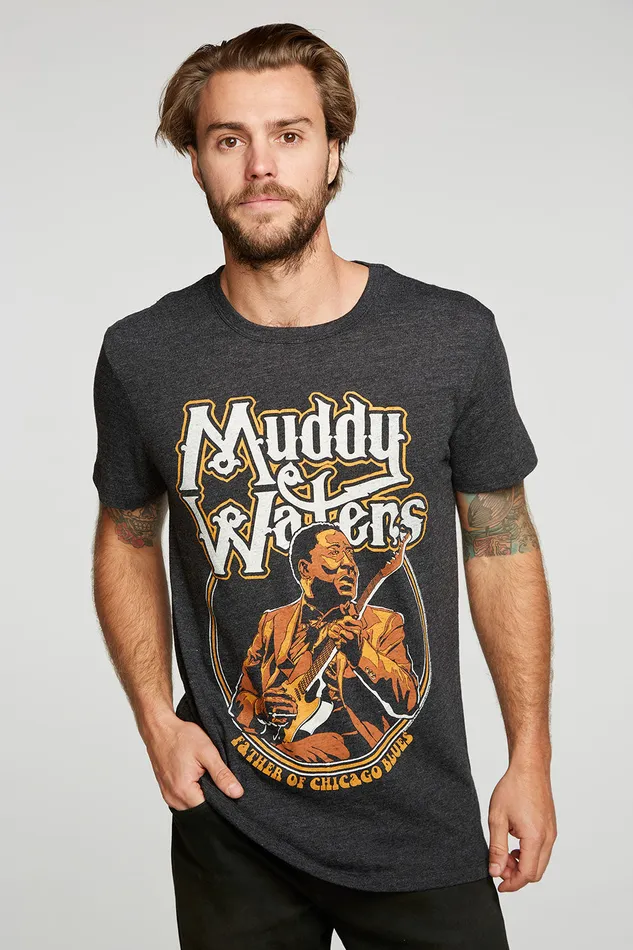 Muddy Waters Chicago Blues Tops Chaser Brand Mens
