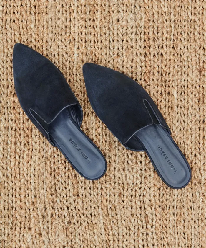 Mules Women Jenni Kayne Suede Mule Navy