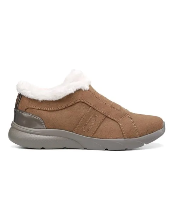 Mysa Shoes Tan Women Hotter Flat Shoes