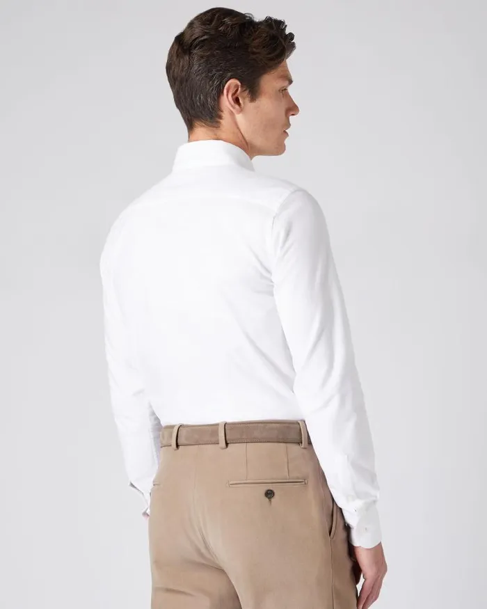 NPeal Belts Men Suede Belt Brown