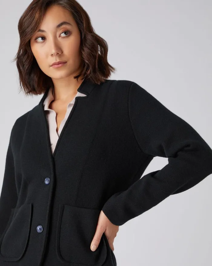NPeal Coats and Jackets Women Milano Blazer Black