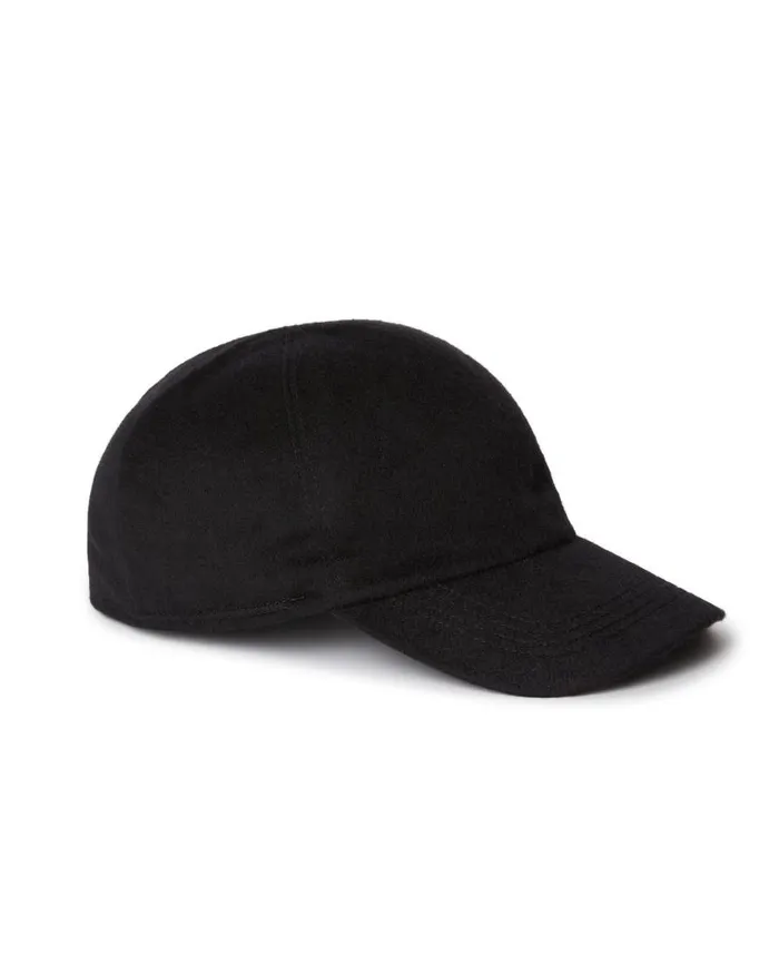 NPeal Hats WomenMen Unisex Cashmere Cap Black