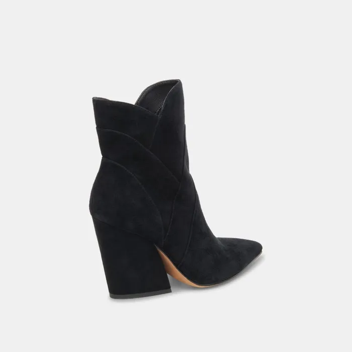 Neena Booties Onyx Suede Women Dolce Vita Boots and Booties