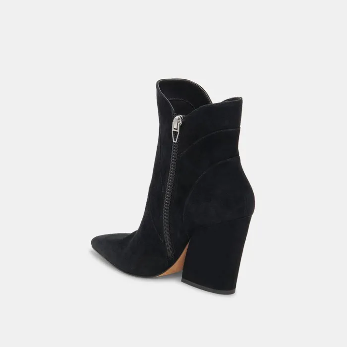 Neena Booties Onyx Suede Women Dolce Vita Boots and Booties