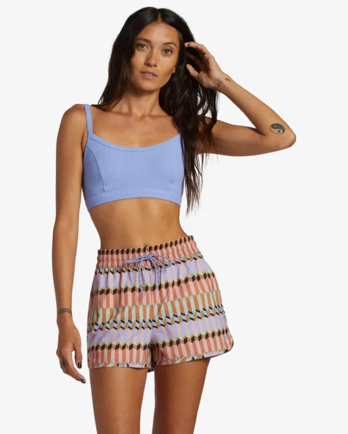 New Adventure Short Printed Shorts Multi Women Billabong Shorts