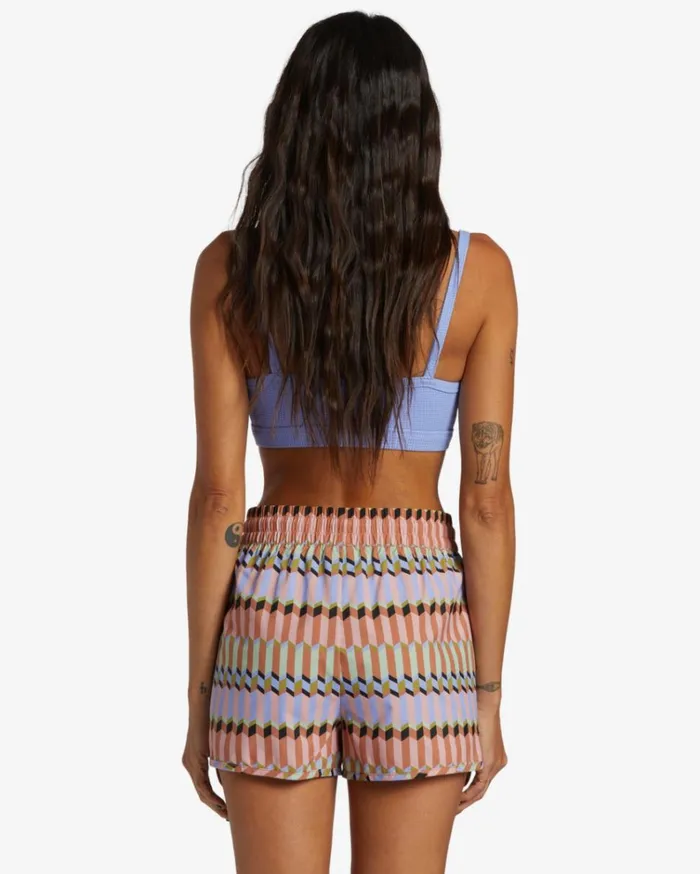 New Adventure Short Printed Shorts Multi Women Billabong Shorts