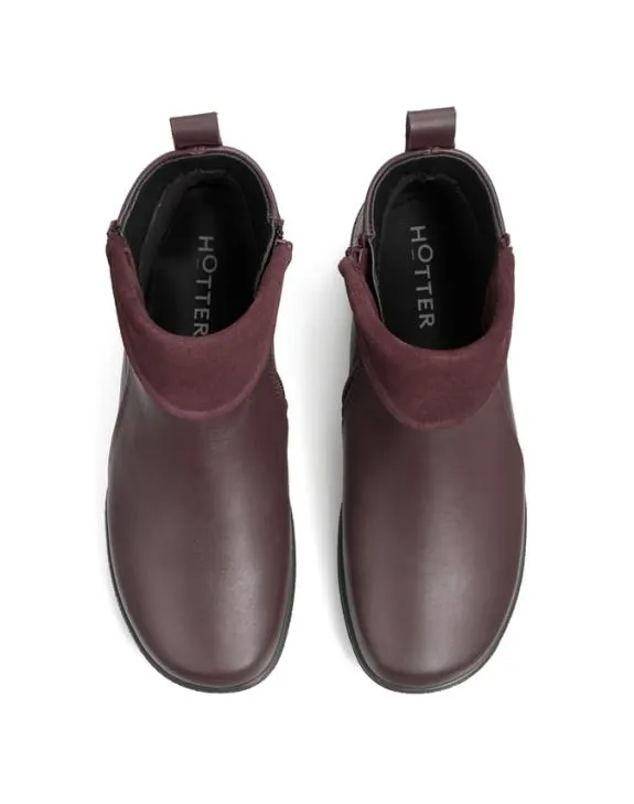 Onyx Wine Women Hotter Ankle Boots