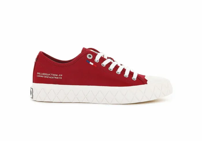 Palladium Palla Ace Canvas Red Salsa Women Sneakers