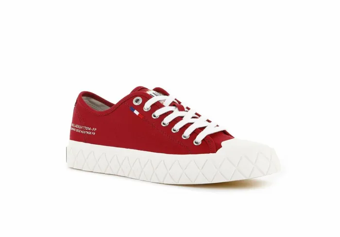 Palladium Palla Ace Canvas Red Salsa Women Sneakers