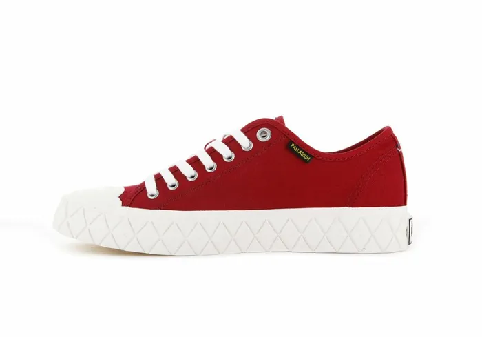 Palladium Palla Ace Canvas Red Salsa Women Sneakers