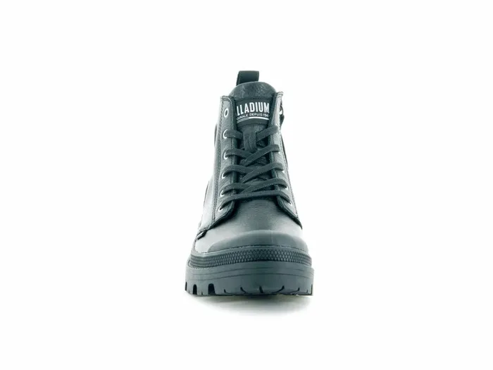 Palladium Pallabase Leather Blackblack Women Boots