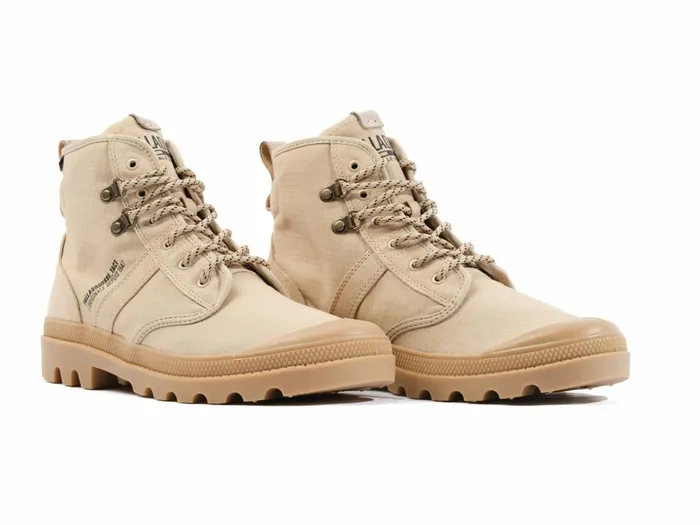 Palladium Pallabrousse Tact Txt Beige Men Boots