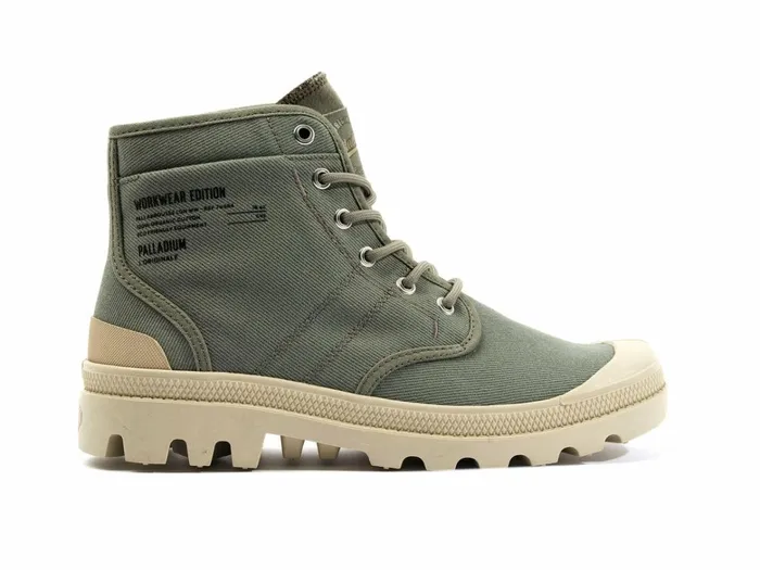 Palladium Pallabrousse Workwear Vetiver Men Boots