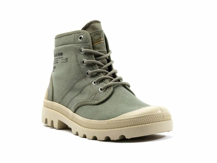 Palladium Pallabrousse Workwear Vetiver Men Boots