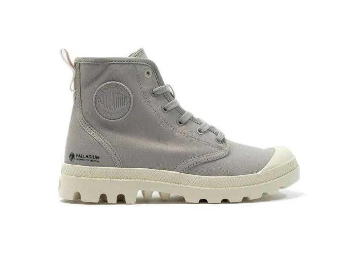 Palladium Pampa Hi Zip Organic Grey Berry Men Boots