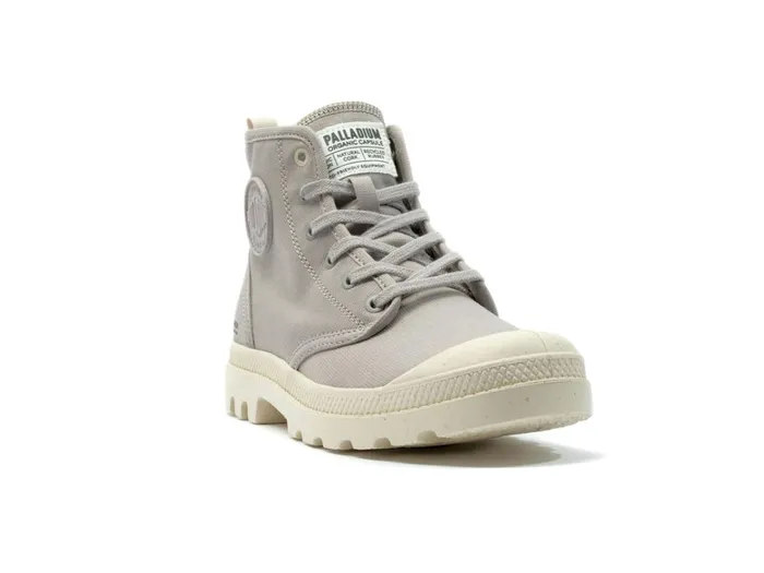 Palladium Pampa Hi Zip Organic Grey Berry Men Boots