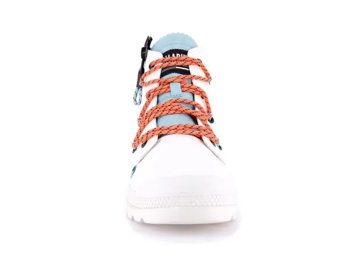 Palladium Pampa Lite Lace It Star White Women Boots