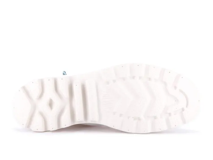 Palladium Pampa Lite Lace It Star White Women Boots