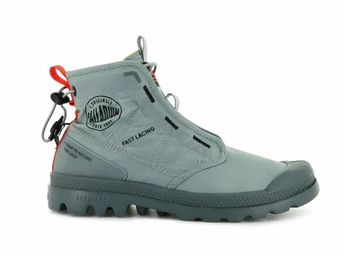 Palladium Pampa Travel Lite Slate Gray Men Boots