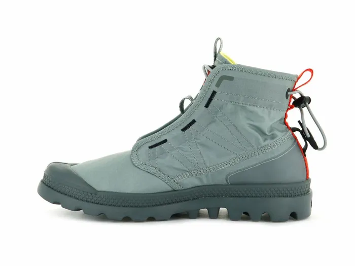 Palladium Pampa Travel Lite Slate Gray Men Boots