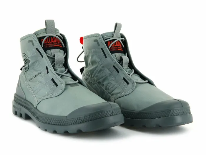 Palladium Pampa Travel Lite Slate Gray Men Boots
